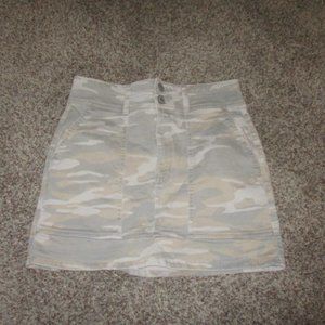 Women's Camouflage Skirt size 8
